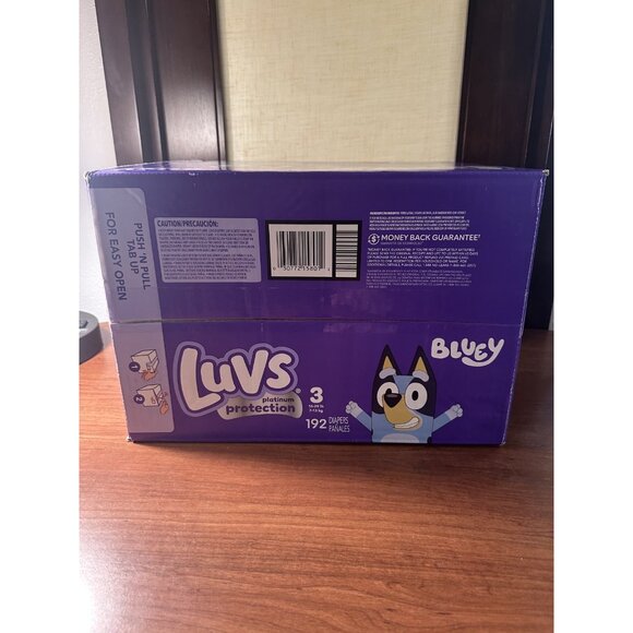 Luvs Platinum Protection Baby Diapers Size 3, 192 Count - Picture 2 of 11